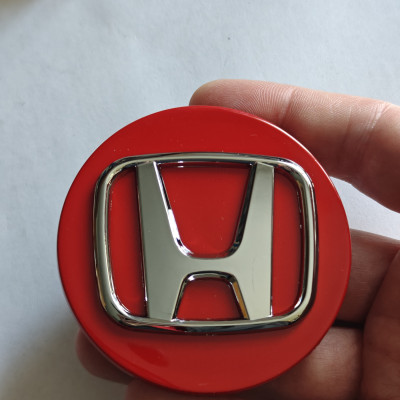 Ковпачки (заглушки) у диски червоні Honda 69,4\64мм, 44732-SX0-J010